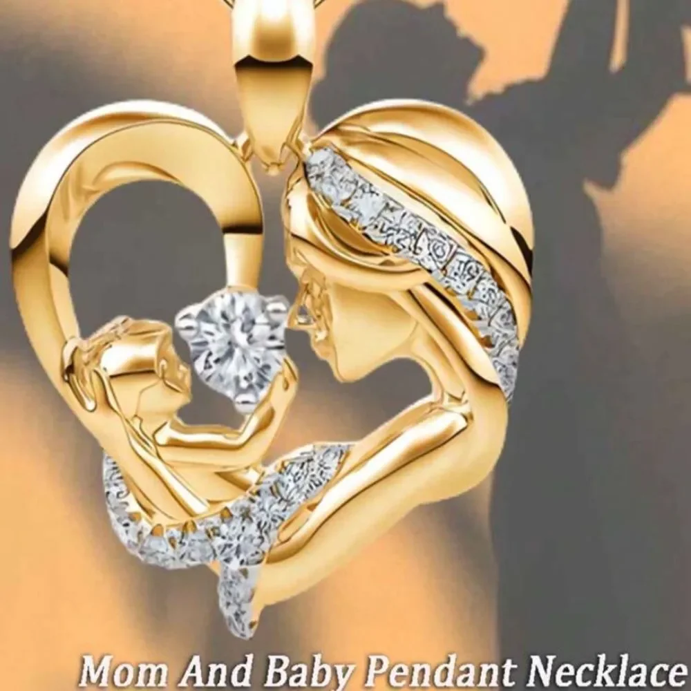 3for$20  Personality Light Luxury Design Sense Creative Mother Holding Baby